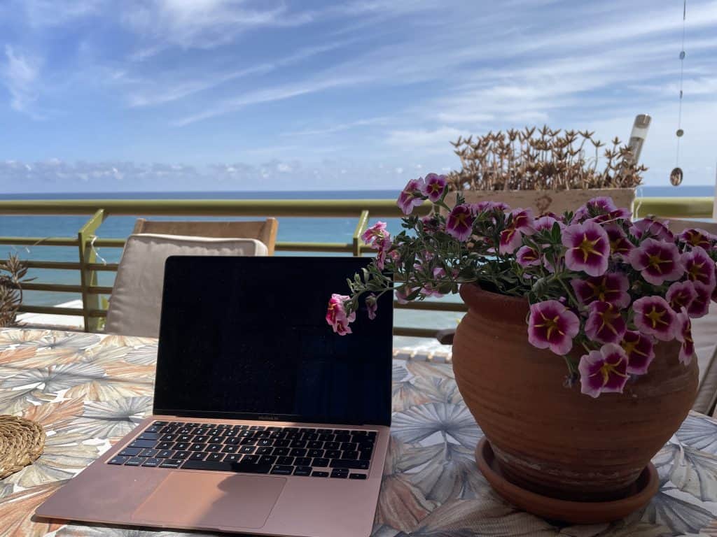 Home office with a view